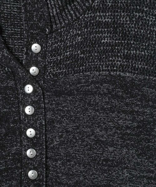 JEANASIS（ジーナシス）の「ミニブークレニットポロワンピース/666037（ワンピース・レディース・レッド系その他/ブラック系その他/グレー系その他・FREE）」の10枚目の写真