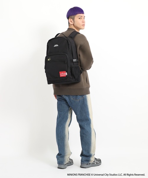 Manhattan Portage(マンハッタンポーテージ)の「Townsend Backpack 500D CORDURA / MINIONS(バックパック/リュック・レディース・ブラック・LARGE)」の20枚目の写真