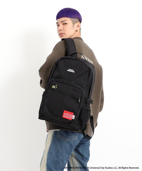 Manhattan Portage(マンハッタンポーテージ)の「Townsend Backpack 500D CORDURA / MINIONS(バックパック/リュック・レディース・ブラック・LARGE)」の21枚目の写真