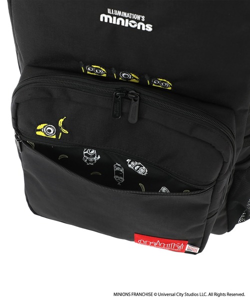 Manhattan Portage(マンハッタンポーテージ)の「Townsend Backpack 500D CORDURA / MINIONS(バックパック/リュック・レディース・ブラック・LARGE)」の7枚目の写真