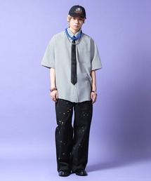 an meets zakka（アンミツザッカ）の「an meets zakka レトロロゴ＆アウトドアデザイン刺繍ポリエステルレトロキャップ（キャップ）」