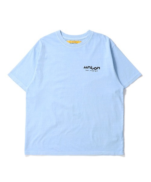UNION（UNION TOKYO）（ユニオン）の「UNION TOKYO NIGHTS OVER EGYPT TEE ユニオントーキョー Tシャツ（Tシャツ/カットソー・メンズ・ライトブルー/ブラック・XXL/XL/L/M/S）」の6枚目の写真