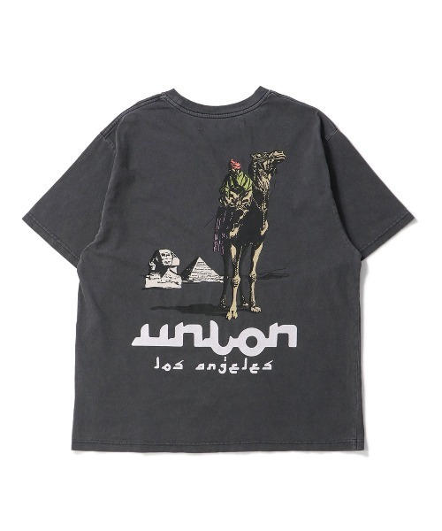 UNION(UNION TOKYO)(ユニオン)の「UNION TOKYO NIGHTS OVER EGYPT TEE ユニオントーキョー Tシャツ(Tシャツ/カットソー・メンズ・ライトブルー/ブラック・XXL/XL/L/M/S)」の13枚目の写真