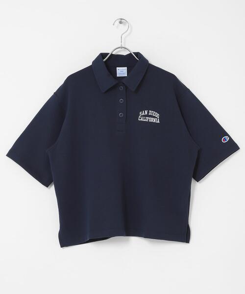 URBAN RESEARCH Sonny Label(アーバンリサーチサニーレーベル)の「『別注』CHAMPION×Sonny Label ポロシャツ(スウェット・レディース・ブラック/ネイビー/グレー・FREE)」の18枚目の写真