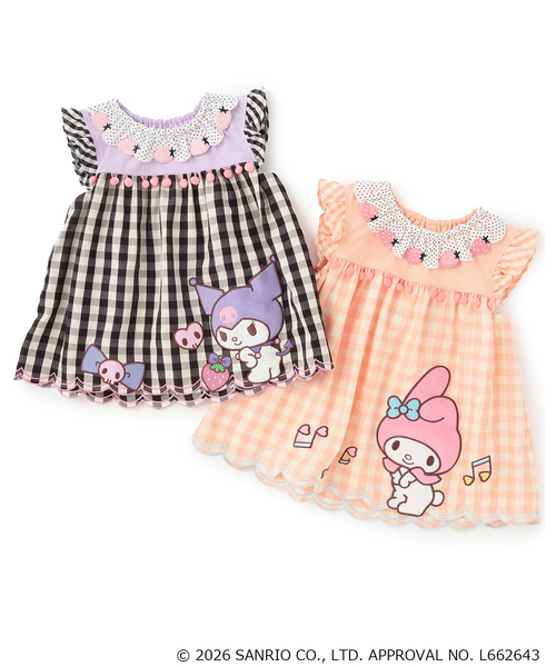 baby cheer(ベイビーチアー)の「【マイメロディ/クロミ】チュニック(チュニック・キッズ・ピンク・100cm/90cm/80cm)」の5枚目の写真