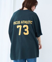 DISCUS（ディスカス）の「DISCUS（ディスカス）別注ナンバープリントTシャツ（Tシャツ/カットソー）」