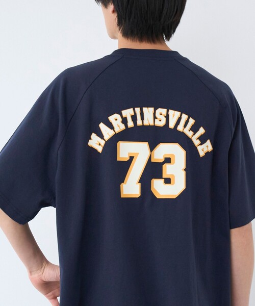 DISCUS（ディスカス）の「DISCUS（ディスカス）別注ナンバープリントTシャツ【インフルエンサー紹介アイテム】（Tシャツ/カットソー・メンズ・オフホワイト/ダークグリーン/その他1/ネイビー・L/M）」の7枚目の写真