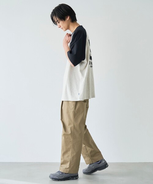 DISCUS（ディスカス）の「DISCUS（ディスカス）別注ナンバープリントTシャツ【インフルエンサー紹介アイテム】（Tシャツ/カットソー・メンズ・オフホワイト/ダークグリーン/その他1/ネイビー・L/M）」の9枚目の写真