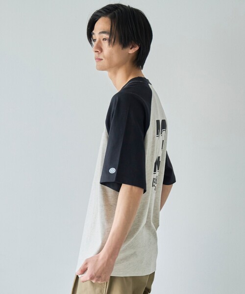 DISCUS（ディスカス）の「DISCUS（ディスカス）別注ナンバープリントTシャツ【インフルエンサー紹介アイテム】（Tシャツ/カットソー・メンズ・オフホワイト/ダークグリーン/その他1/ネイビー・L/M）」の12枚目の写真