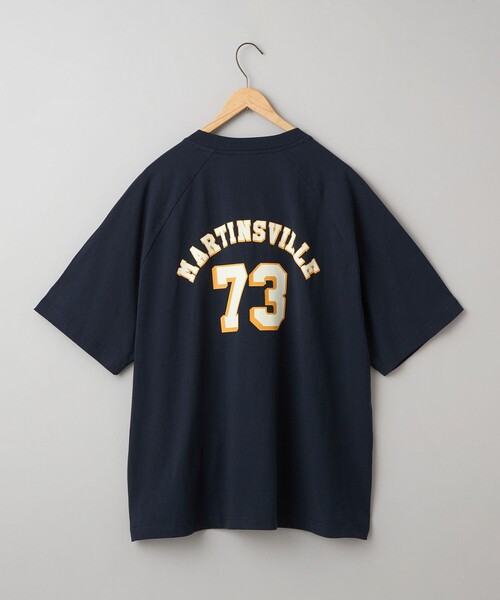 DISCUS（ディスカス）の「DISCUS（ディスカス）別注ナンバープリントTシャツ【インフルエンサー紹介アイテム】（Tシャツ/カットソー・メンズ・オフホワイト/ダークグリーン/その他1/ネイビー・L/M）」の17枚目の写真
