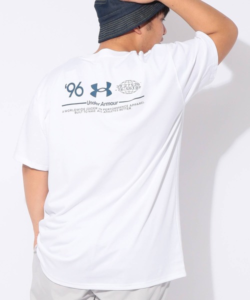 UNDER ARMOUR(アンダーアーマー)の「Tシャツ 半袖 HW COTTON GRAPHIC SS メンズ 大きいサイズ LOOSE ヘビーウエイト グラフィックロゴ クルーネック カットソー UNDER ARMOUR (アンダーアーマー)(Tシャツ/カットソー・メンズ・ホワイト/ブラック・3XL/4XL/5XL)」の14枚目の写真