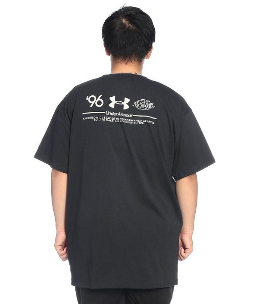 UNDER ARMOUR(アンダーアーマー)の「Tシャツ 半袖 HW COTTON GRAPHIC SS メンズ 大きいサイズ LOOSE ヘビーウエイト グラフィックロゴ クルーネック カットソー UNDER ARMOUR (アンダーアーマー)(Tシャツ/カットソー・メンズ・ホワイト/ブラック・3XL/4XL/5XL)」の19枚目の写真