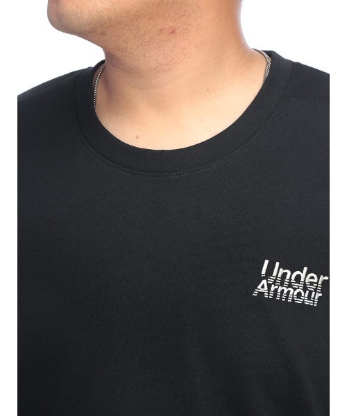 UNDER ARMOUR(アンダーアーマー)の「Tシャツ 半袖 HW COTTON GRAPHIC SS メンズ 大きいサイズ LOOSE ヘビーウエイト グラフィックロゴ クルーネック カットソー UNDER ARMOUR (アンダーアーマー)(Tシャツ/カットソー・メンズ・ホワイト/ブラック・3XL/4XL/5XL)」の21枚目の写真