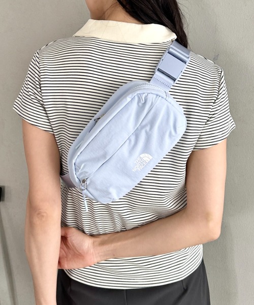 THE NORTH FACE（ザノースフェイス）の「【国内未発売】THE NORTH FACE(ザ・ノースフェイス)/ボディバッグ ウエストポーチ ヒップサック ロゴプリント/LINDEN HIP SACK（ボディバッグ/ウエストポーチ・レディース・ブラック/クリーム/ライトブルー・FREE）」の15枚目の写真