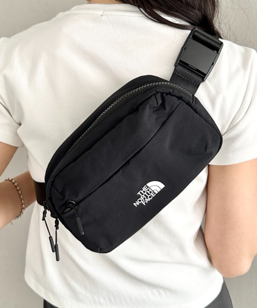 THE NORTH FACE（ザノースフェイス）の「【国内未発売】THE NORTH FACE(ザ・ノースフェイス)/ボディバッグ ウエストポーチ ヒップサック ロゴプリント/LINDEN HIP SACK（ボディバッグ/ウエストポーチ・レディース・ブラック/クリーム/ライトブルー・FREE）」の17枚目の写真