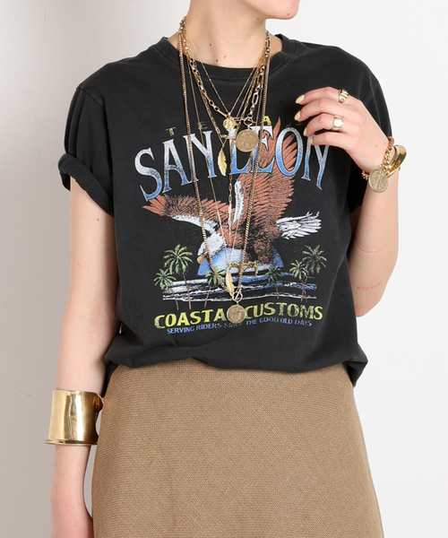 AP STUDIO(エーピーストゥディオ)の「【JANIS SAVITT/ジャニス・サビット】long chain coin Necklace(ネックレス・レディース・ゴールド・FREE)」の3枚目の写真