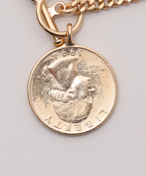 AP STUDIO(エーピーストゥディオ)の「【JANIS SAVITT/ジャニス・サビット】long chain coin Necklace(ネックレス・レディース・ゴールド・FREE)」の8枚目の写真