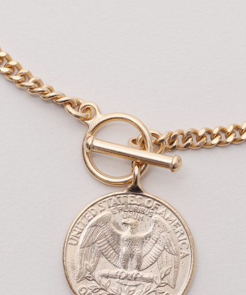 AP STUDIO(エーピーストゥディオ)の「【JANIS SAVITT/ジャニス・サビット】long chain coin Necklace(ネックレス・レディース・ゴールド・FREE)」の9枚目の写真