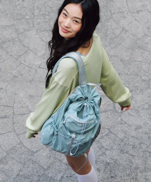 FENNEC（フェネック）の「AIRY POCKET BACKPACK - MINT（バックパック/リュック・レディース・その他・FREE）」の4枚目の写真