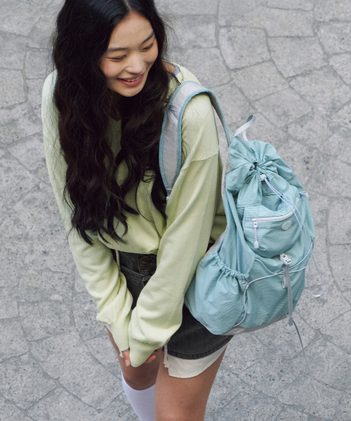 FENNEC（フェネック）の「AIRY POCKET BACKPACK - MINT（バックパック/リュック・レディース・その他・FREE）」の5枚目の写真