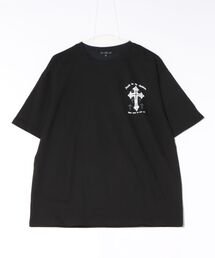 クロスプリントTシャツ