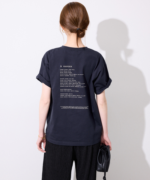 BOUCHE SLOBE別注 MENU TEE（Tシャツ/カットソー）｜SLOBE IENA