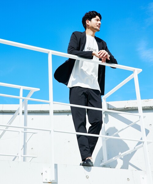 ABAHOUSE GRAY(アバハウスグレイ)の「【セットアップ対応/接触冷感】ハイブリット リラックス ジャケット(テーラードジャケット・メンズ・ダークブラウン/ネイビー/グレー/ブラック・50/46/48)」の19枚目の写真