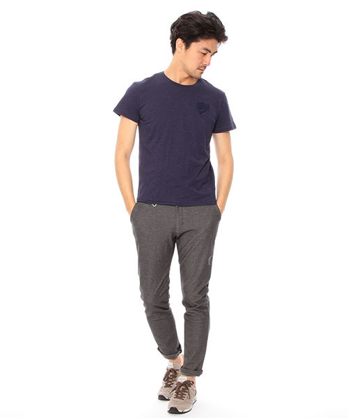 waimea(ワイメア)の「Waimea CLASSIC / ワッペン スラブクルーTシャツ(Tシャツ/カットソー・メンズ・ホワイト/ネイビー/ブルー系その他・SMALL/LARGE/MEDIUM)」の9枚目の写真