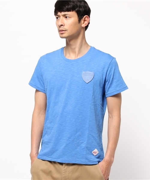 waimea(ワイメア)の「Waimea CLASSIC / ワッペン スラブクルーTシャツ(Tシャツ/カットソー・メンズ・ホワイト/ネイビー/ブルー系その他・SMALL/LARGE/MEDIUM)」の3枚目の写真