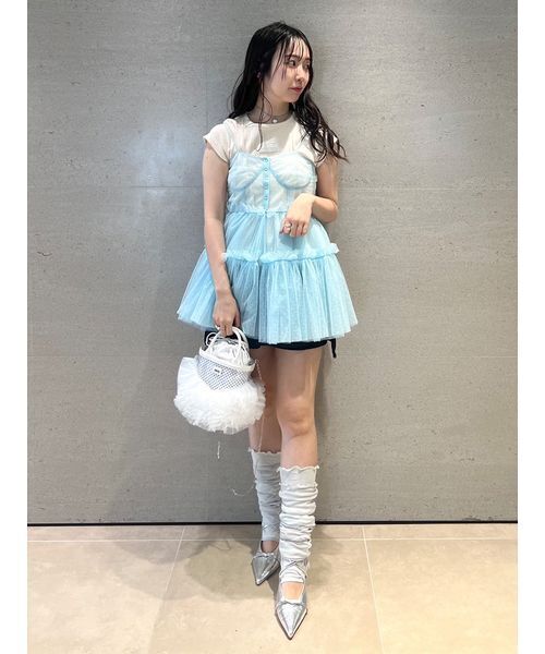 FURFUR(ファーファー)の「チュチュビスチェチュニック(その他トップス・レディース・ブラック/ライトピンク/ブルー・F)」の15枚目の写真