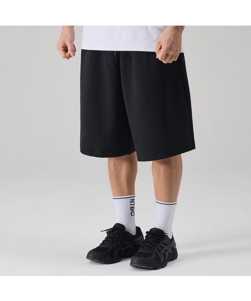 NTBC(エヌティービーシー)の「ヘビーコットンワイドフィットバミューダパンツ_2COLOR(その他パンツ・レディース・ブラック/ライトグレー・MEDIUM/LARGE/X-LARGE)」の2枚目の写真