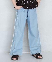 【接触冷感】ライトデニムパンツ