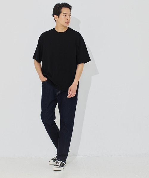 coca(coca)(コカ)の「【WEB限定セール】ストレッチデニム5ポケットスリムパンツ(デニムパンツ・メンズ・インディゴブルー/ブラック/ライトブルー・L/M/XL)」の4枚目の写真
