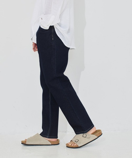 coca(coca)(コカ)の「【WEB限定セール】ストレッチデニム5ポケットスリムパンツ(デニムパンツ・メンズ・インディゴブルー/ブラック/ライトブルー・L/M/XL)」の8枚目の写真
