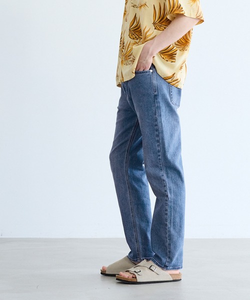 coca(coca)(コカ)の「【WEB限定セール】ストレッチデニム5ポケットスリムパンツ(デニムパンツ・メンズ・インディゴブルー/ブラック/ライトブルー・L/M/XL)」の20枚目の写真