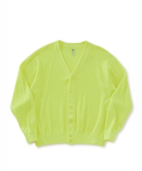 Healthknit × HIGH! STANDARD — вязаный кардиган Cotton knit