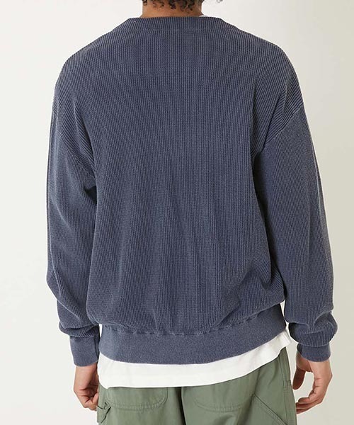 HIGH! STANDARD（ハイスタンダード）の「Healthknit × HIGH! STANDARD /コットンニット カーディガン（カーディガン/ボレロ・メンズ・アイボリー/ブラック/イエロー/ネイビー・M/L）」の15枚目の写真