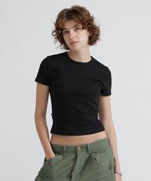 《DAILY/WOMAN》 S/S CREW NECK T-SHIRT