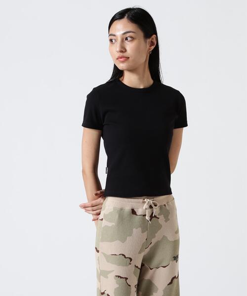 AVIREX(アヴィレックス)の「《DAILY/WOMAN》 S/S CREW NECK T-SHIRT(Tシャツ/カットソー・レディース・ホワイト/ブラック・M/S)」の12枚目の写真