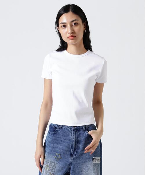 AVIREX(アヴィレックス)の「《DAILY/WOMAN》 S/S CREW NECK T-SHIRT(Tシャツ/カットソー・レディース・ホワイト/ブラック・M/S)」の21枚目の写真