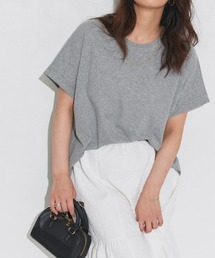 汗ジミ防止ターンバックオーバーTシャツ