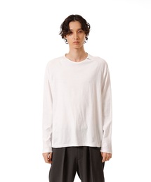 ATTACHMENT | 37/1 ラフィージャージー ラグランスリーブ TEE / 37/1 RAFFY JERSEY RAGLAN SLEEVE TEE(Tシャツ/カットソー)