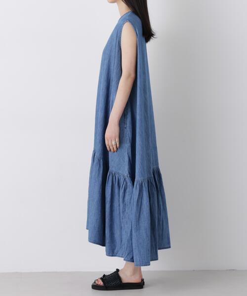 Healthy denim(ヘルシーデニム)の「Healthy DENIM/Pitaya(ワンピース・レディース・ブルー・0/1)」の9枚目の写真