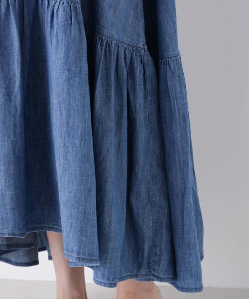 Healthy denim(ヘルシーデニム)の「Healthy DENIM/Pitaya(ワンピース・レディース・ブルー・0/1)」の15枚目の写真