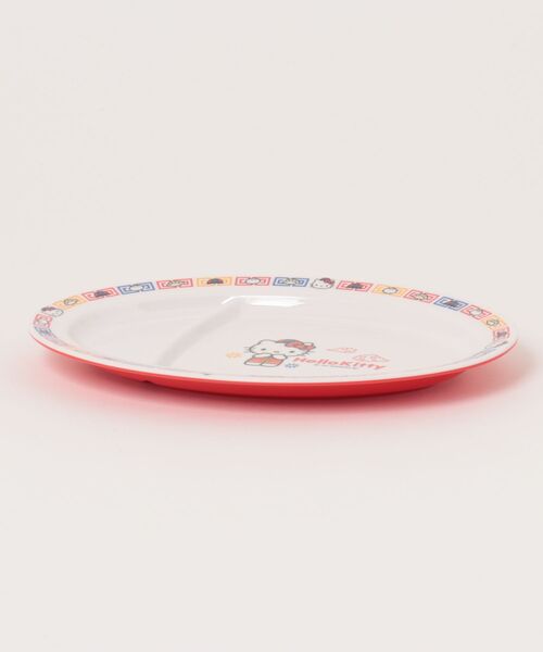 sanrio(サンリオ)の「〈SANRIO/サンリオ〉 ハローキティ 町中華 メラミンギョーザ皿 MCH3(食器・レディース・レッド・ONE SIZE)」の4枚目の写真