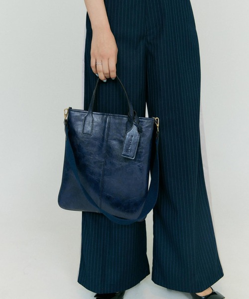 BLUE×PALANG（ブルーパラン）の「NUANCE PC TOTE BAG（トートバッグ・レディース・ライトブルー/ネイビー・FREE）」の17枚目の写真