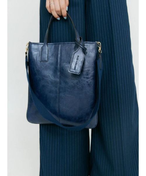 BLUE×PALANG（ブルーパラン）の「NUANCE PC TOTE BAG（トートバッグ・レディース・ライトブルー/ネイビー・FREE）」の18枚目の写真