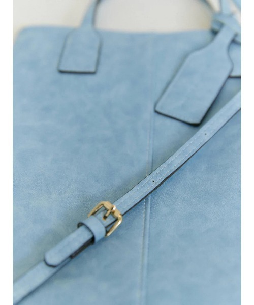 BLUE×PALANG（ブルーパラン）の「NUANCE PC TOTE BAG（トートバッグ・レディース・ライトブルー/ネイビー・FREE）」の21枚目の写真