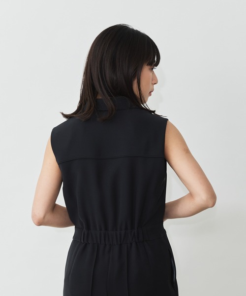 Sirin(シリン)の「ノースリカシュクールオールインワン【2サイズ展開】(つなぎ/オールインワン・レディース・ベージュ/ネイビー・XS/S)」の15枚目の写真
