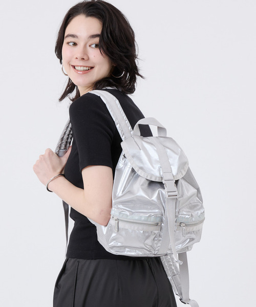 【LeSportsac×SNIDEL】 SMALL VOYAGER MH SMALL VOYAGER MH シルバーシャインスナイデル（バックパック/リュック